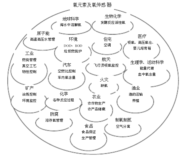 氧氣傳感器的應用